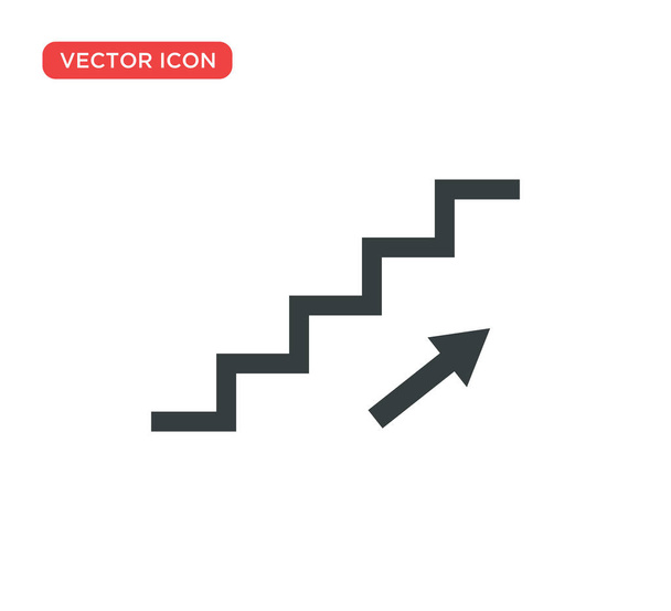 merdiven ikonu vektör çizimi tasarımı - Vektör, Görsel