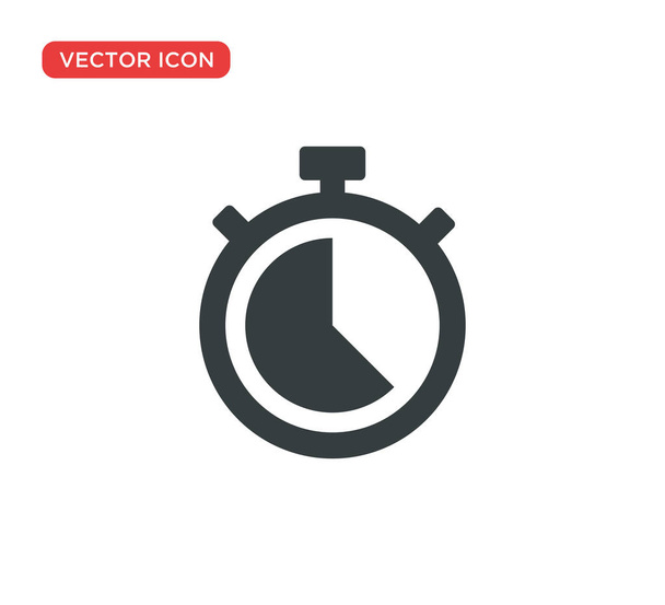 Temporizador cronómetro Icono Vector Diseño de Ilustración
 - Vector, Imagen