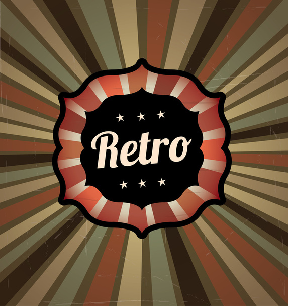 retro label - Διάνυσμα, εικόνα