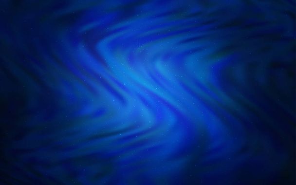Темно-синий векторный рисунок со звездами ночного неба
. - Вектор,изображение