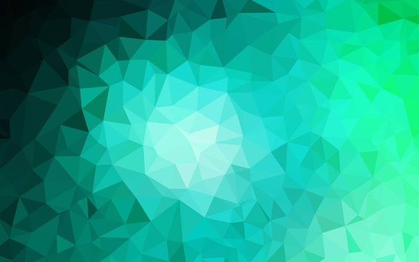 Light Green vector low poly texture. - Vettoriali, immagini