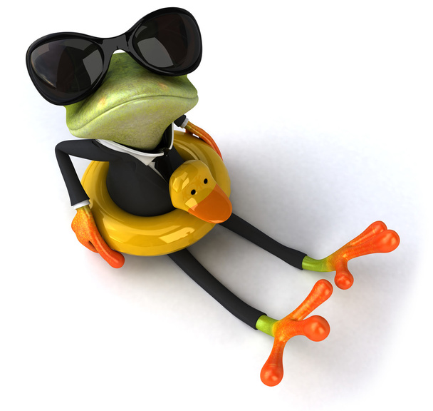 Fun frog - Zdjęcie, obraz