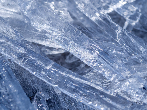 Azul gelo abstrato fundo natural
 - Foto, Imagem