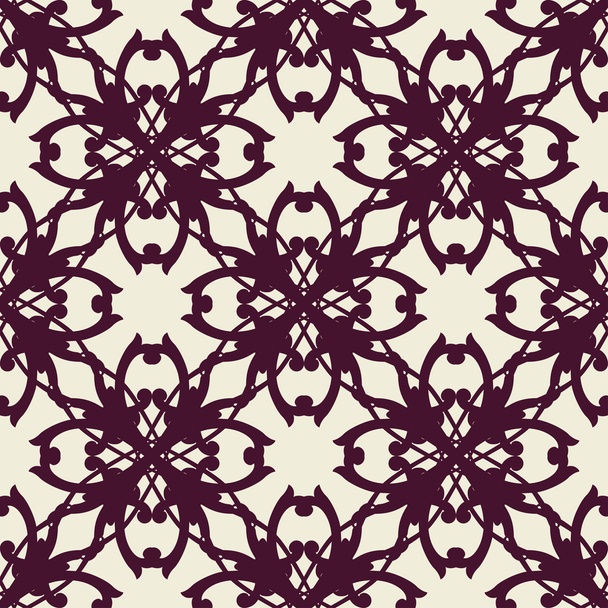 Abstract seamless pattern with ornament - Vector, afbeelding
