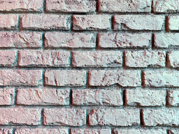 Brick wall background texture light color - Photo, Image