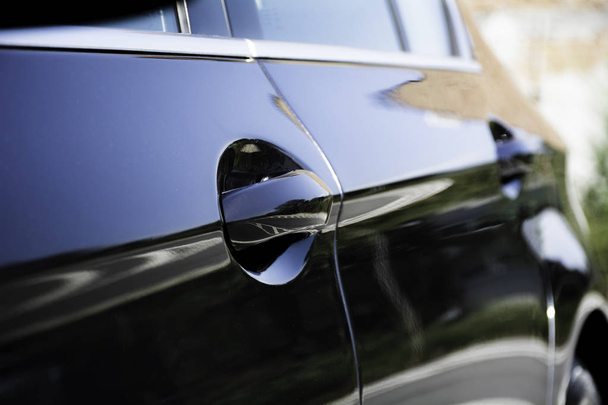 Close up of car door handle - Photo, Image