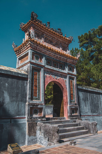 Hue imperial palace and Royal Tombs in Vietnam - Foto, immagini