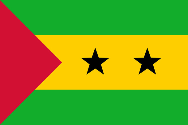 Σημαία Σάο Τομέ και Πρίνσιπε - Φωτογραφία, εικόνα