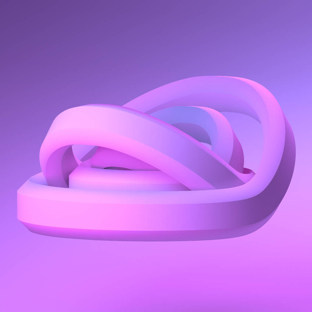 Representación abstracta en 3D de un fondo geométrico moderno. Diseño minimalista para póster, cubierta, marca, bandera, neón
 - Foto, imagen