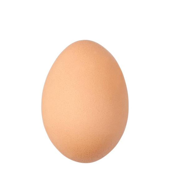 One raw egg isolated on white with clipping path - Valokuva, kuva