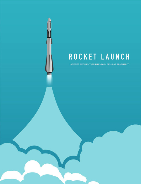 Ракети запуску ілюстрації
 - Вектор, зображення