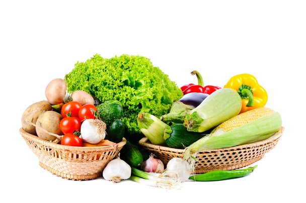 frisches Bio-Gemüse - Foto, Bild