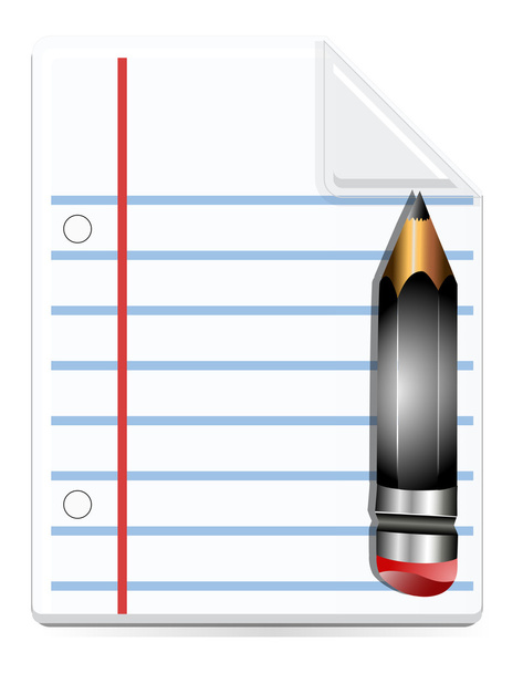 Papier et crayon
 - Vecteur, image