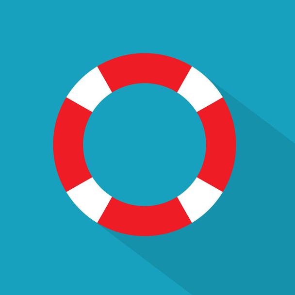marinha lifebuoy icon- ilustração vetorial
 - Vetor, Imagem