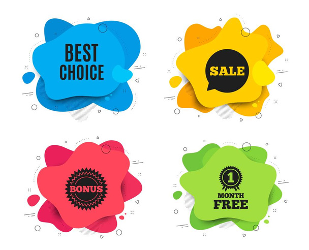 Best choice. Special offer sale sign. Vector - Vettoriali, immagini