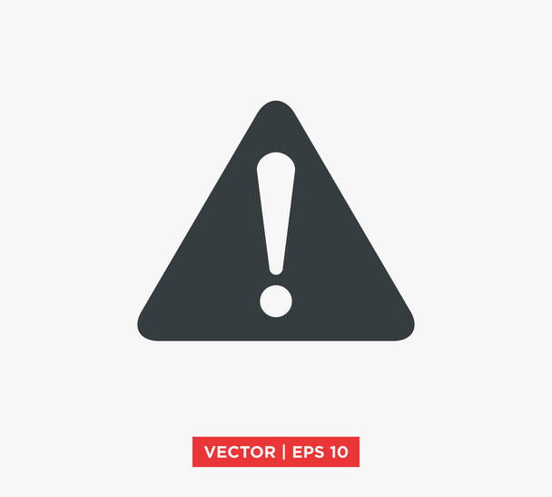 Felkiáltójel-ikon vektoros illusztráció - Vektor, kép