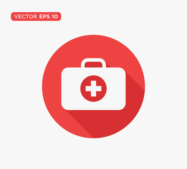 Erste-Hilfe-Set Icon Vektor Illustration - Vektor, Bild