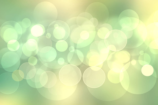 Abstract yellow white and light green delicate elegant beautiful - Фото, изображение