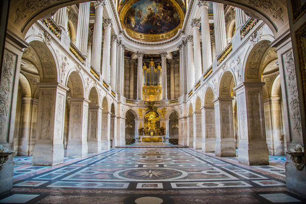 A Versailles-i kastély Párizsban, Franciaországban - Fotó, kép