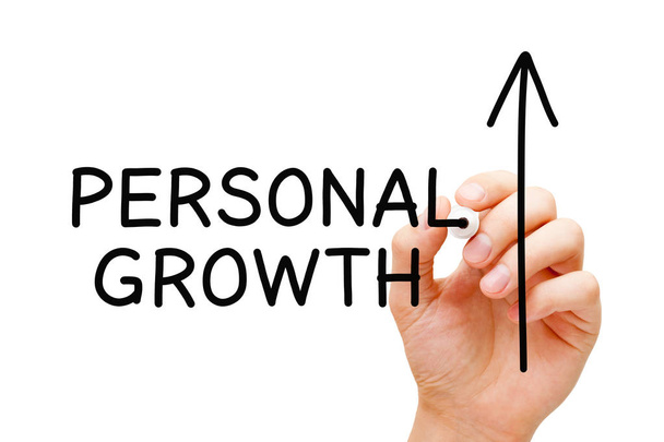 Personal Growth And Development Arrow Concept - Photo, Image