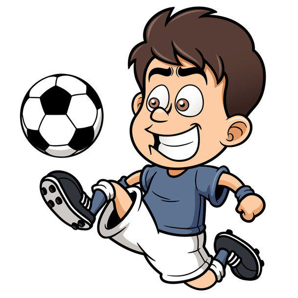 Soccer player - Vector, Image