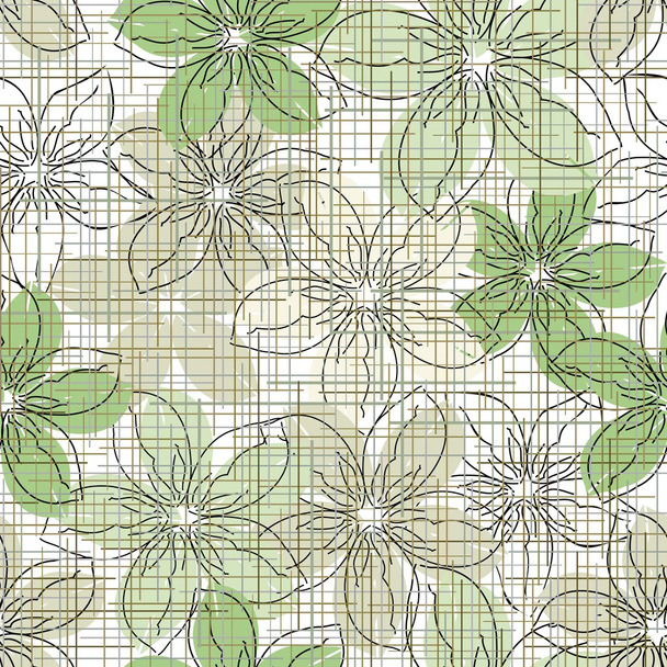 patrón sin costura floral - Vector, Imagen