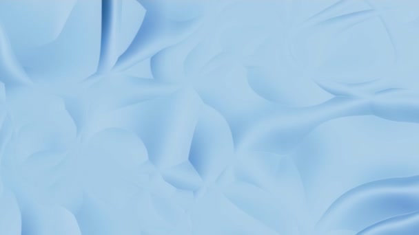 Modern blue background with abstract surface structure seamless looping - Footage, Video