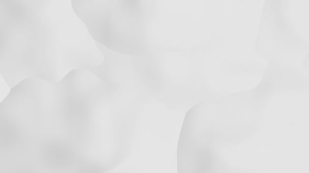 Abstract white background with wavy surface in motion - Footage, Video