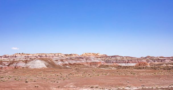 Painted desert panoramic view, Arizona, USA. Giorno soleggiato di primavera
 - Foto, immagini