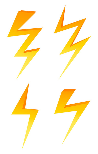 Lightning bolt vector illustration. - Vector, Image