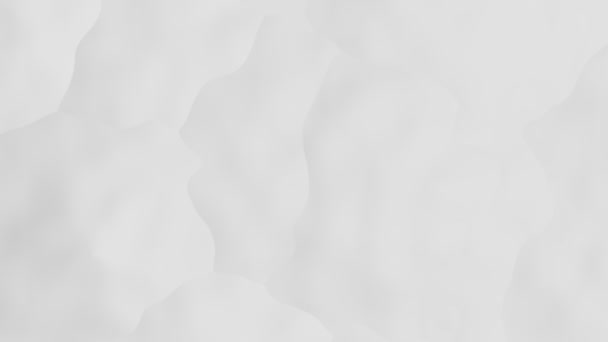 Καθαρό λευκό φόντο με κινούμενα δομή επιφάνεια - Πλάνα, βίντεο