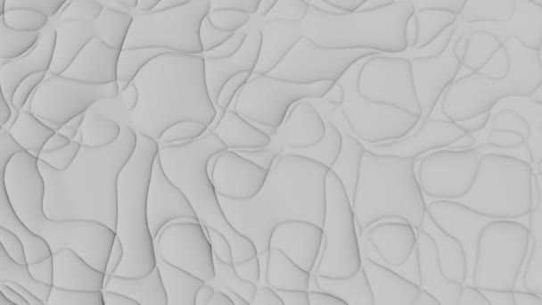 Абстрактний білий фон з круглою структурою поверхні в русі
 - Кадри, відео
