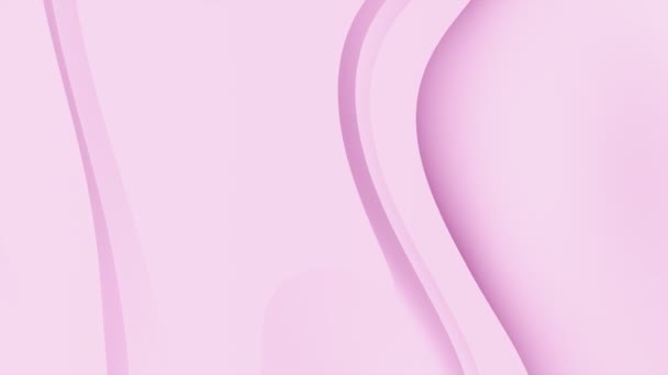 Mooie naadloze looping roze design achtergrond in moderne stijl - Video