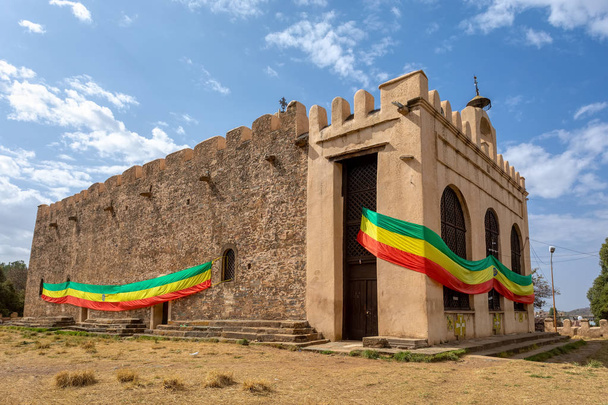 Kostel Panny Marie Zionské, Axum, Etiopie - Fotografie, Obrázek