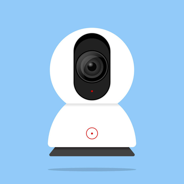 Baby Camera Monitor Security Concept Vector Illustration - Διάνυσμα, εικόνα