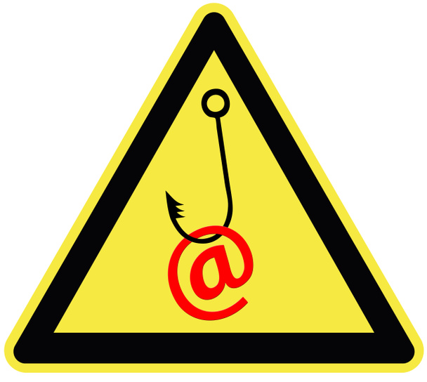 Let op e-mail fraude - Foto, afbeelding