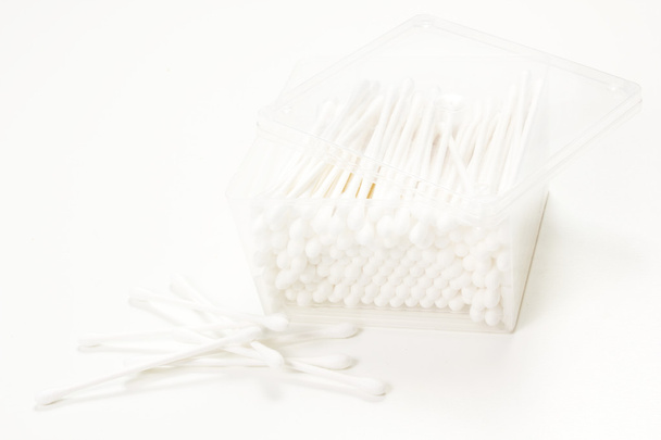 hisopos de algodón
 - Foto, Imagen