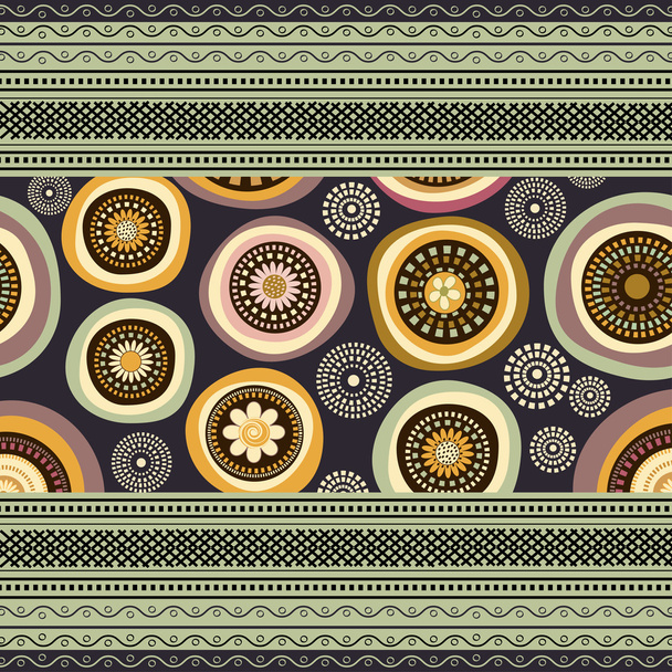 Ornamental abstract pattern - Vector, Image
