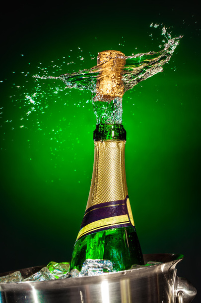 Splashing champagne - Fotó, kép