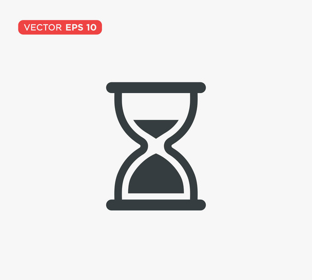 homokóra ikon vektor illusztráció - Vektor, kép