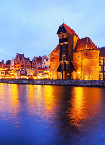 Старий порт крана в Гданську, Польща - Фото, зображення