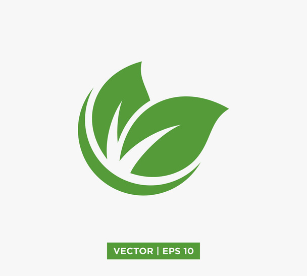 Leaf Icon Vector Illustration - Vektör, Görsel