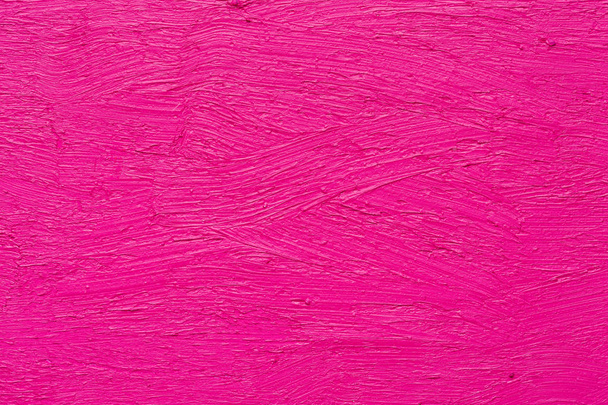 Abstract roze olieverfschilderij penseelstreken - Foto, afbeelding