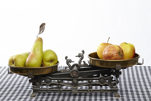 appels met peren vergelijken - Foto, afbeelding