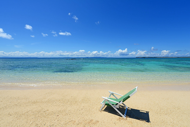 prachtig strand in okinawa - Foto, afbeelding