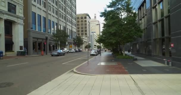 Motion tour streets of Downtown Jacksonville FL - Footage, Video