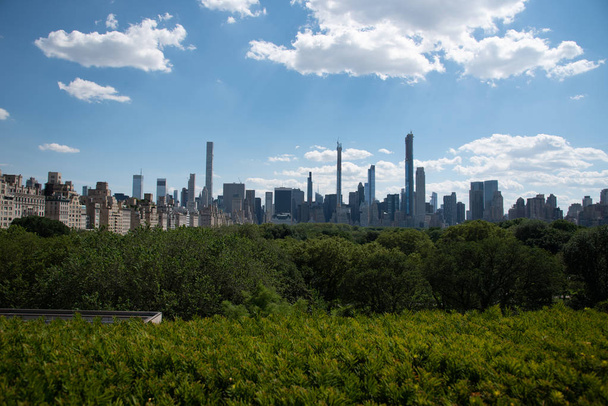 Views of Central Park from the roof top of the MET - Fotografie, Obrázek