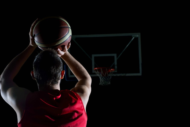 basketball player in action - Fotoğraf, Görsel