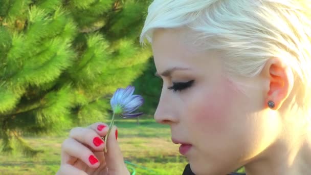 Κυρία μυρωδιές λουλουδιών - Πλάνα, βίντεο