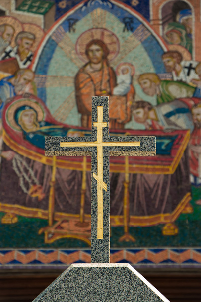 Stone cross - Photo, Image